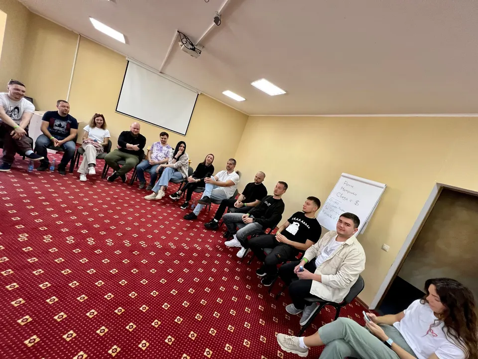 Команда KT.Team на общей рабочей сессии